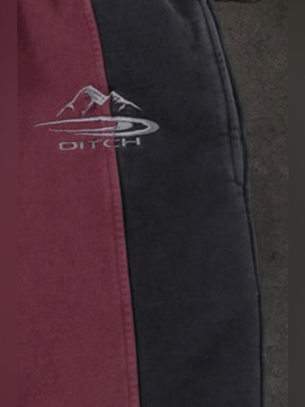 DITCH LA Summit Sweats (Crimson) - Picture 4 of 6